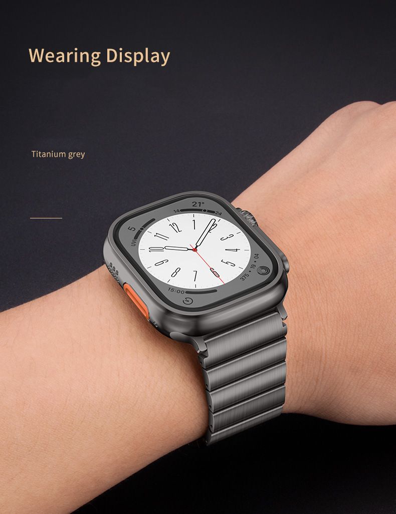 Suitable For Apple Watch8 Titanium Watch Strap