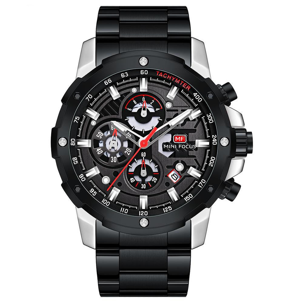 Leisure Men Watch Multi Functional Waterproof