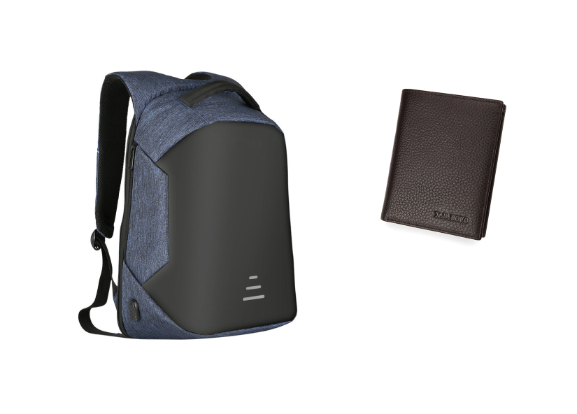 Full Anti-Theft Backpack Usb Charging Business Pack