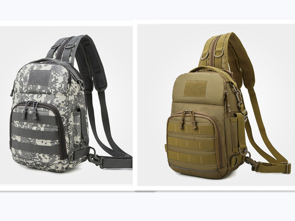 Versatile Ruia Chest Pack Tactical Camouflage Shoulders