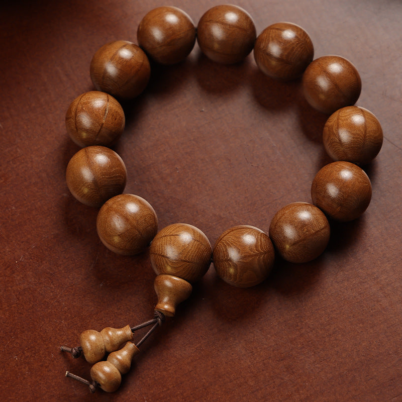 Old Materials Abelia Bracelet Men and Women Handheld Crafts Wooden Prayer Beads Rosary Ornament