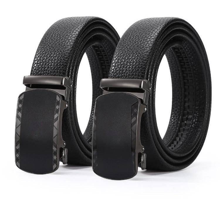 Men's Business Alloy Automatic Buckle Belt