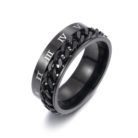 Digital Titanium Steel Ring