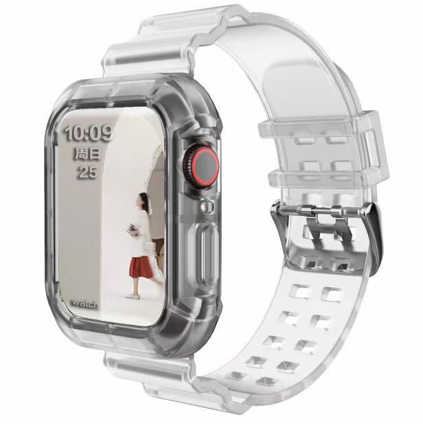 Transparent Tpu Protective Candy Glacier One Strap