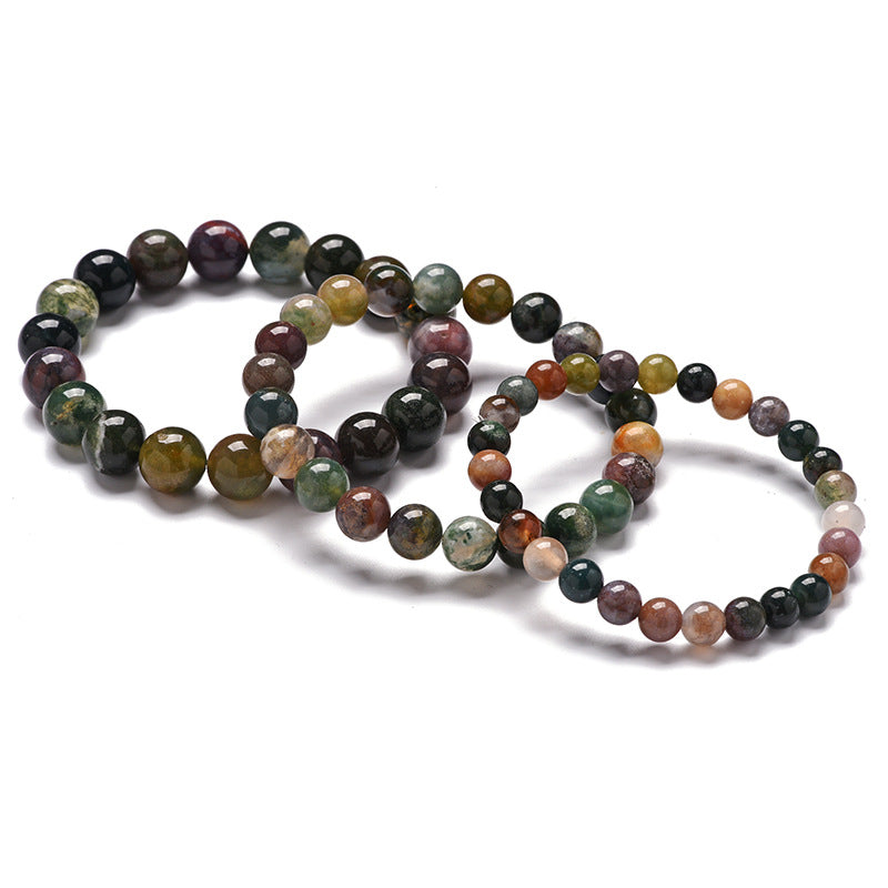 Seven-Color Gem Couple Bracelet Agate Bracelet