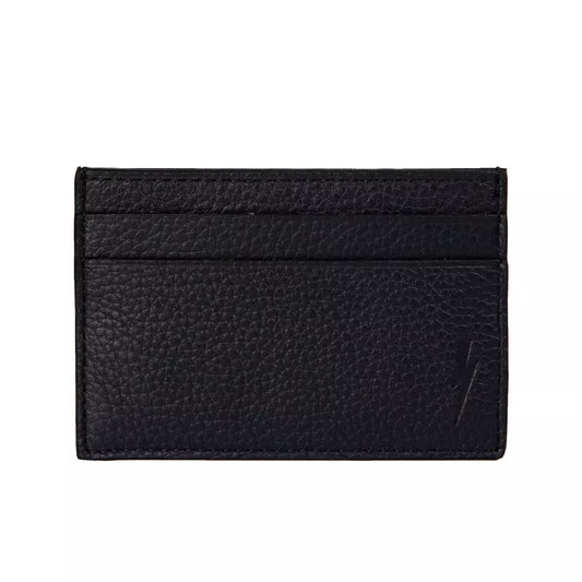 Neil Barrett Black Leather Men Wallet