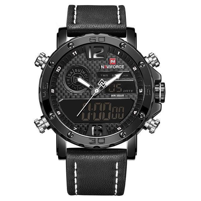 Naviforce Collar Nf9134 Men's Watch Fashion Double Movement Personality Men's Watch