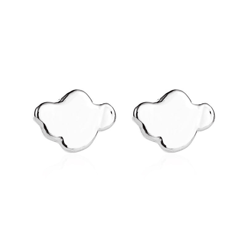 Simple Cartoon Cat Cute Mini Earrings Girl