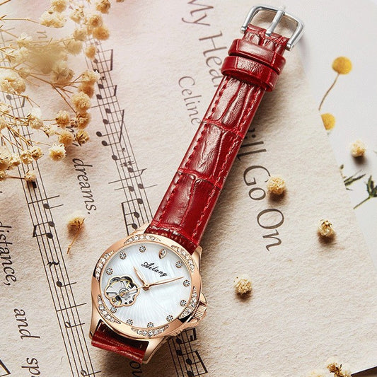 Automatic Mechanical Watch Fashion  Lady