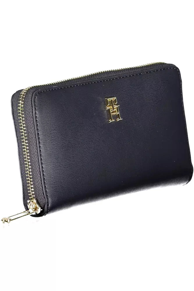 Tommy Hilfiger Blue Polyethylene Women Wallet