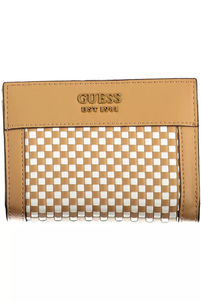 Guess Jeans Brown Polyethylene Women Wallet