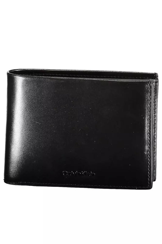 Calvin Klein Black Leather Men Wallet