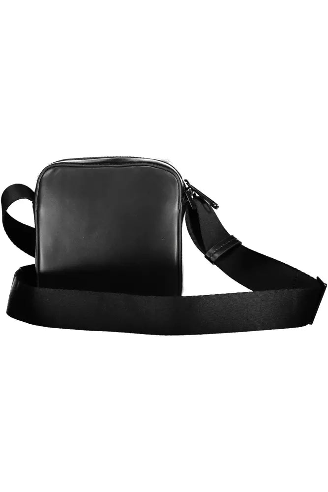 Calvin Klein Black Polyester Men Shoulder Bag