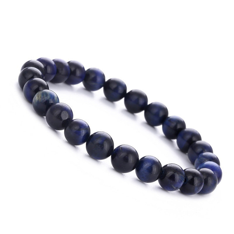 Ethnic Blue Tiger Eye Stone Bracelet