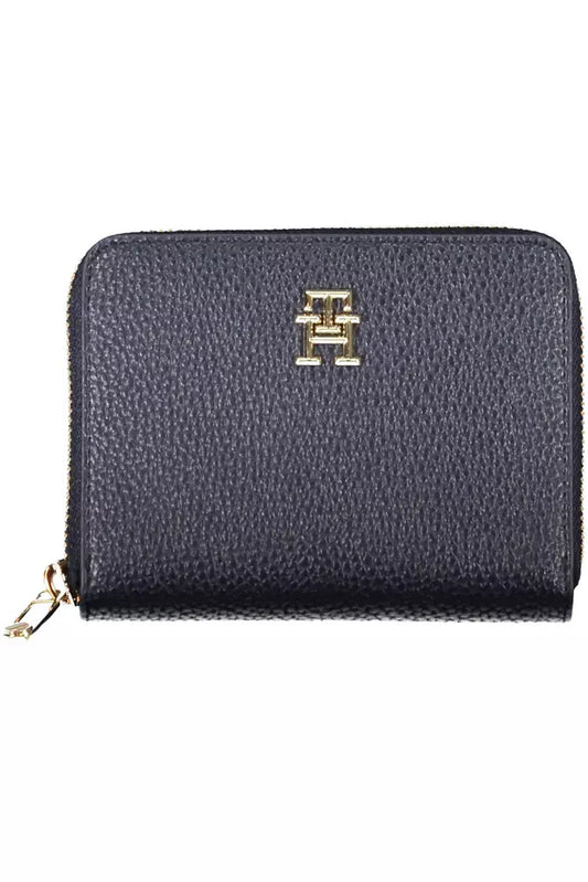 Tommy Hilfiger Blue Polyethylene Women Wallet