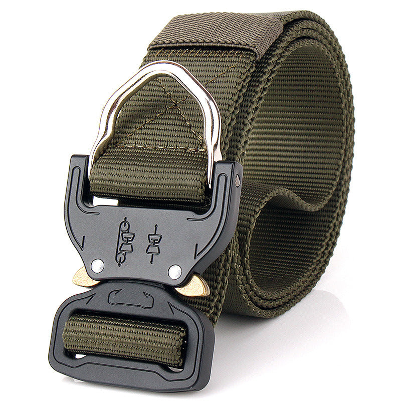 Tactical Belt Multi-Function Rappelling Special Forces Outdoor Combat Training Military Enthusiasts Men's Nylon Armed Belt