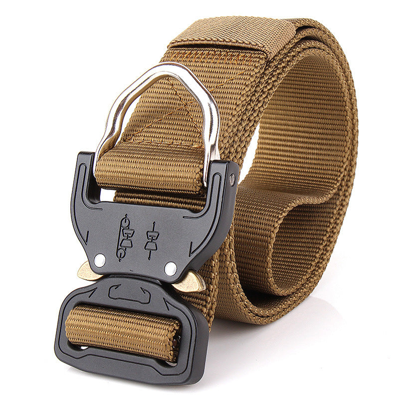 Tactical Belt Multi-Function Rappelling Special Forces Outdoor Combat Training Military Enthusiasts Men's Nylon Armed Belt