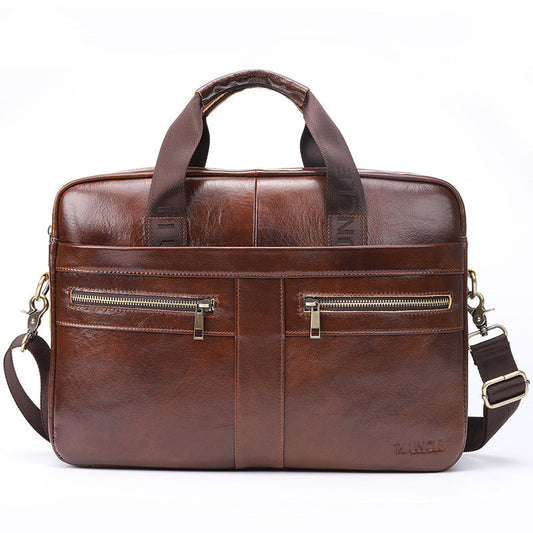 Hot Leather Men's Briefcase