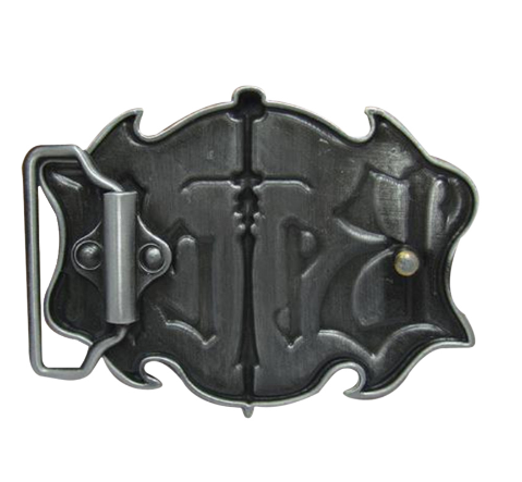 Cross Skull Cowboy Belt Buckles