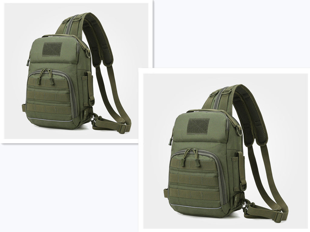 Versatile Ruia Chest Pack Tactical Camouflage Shoulders