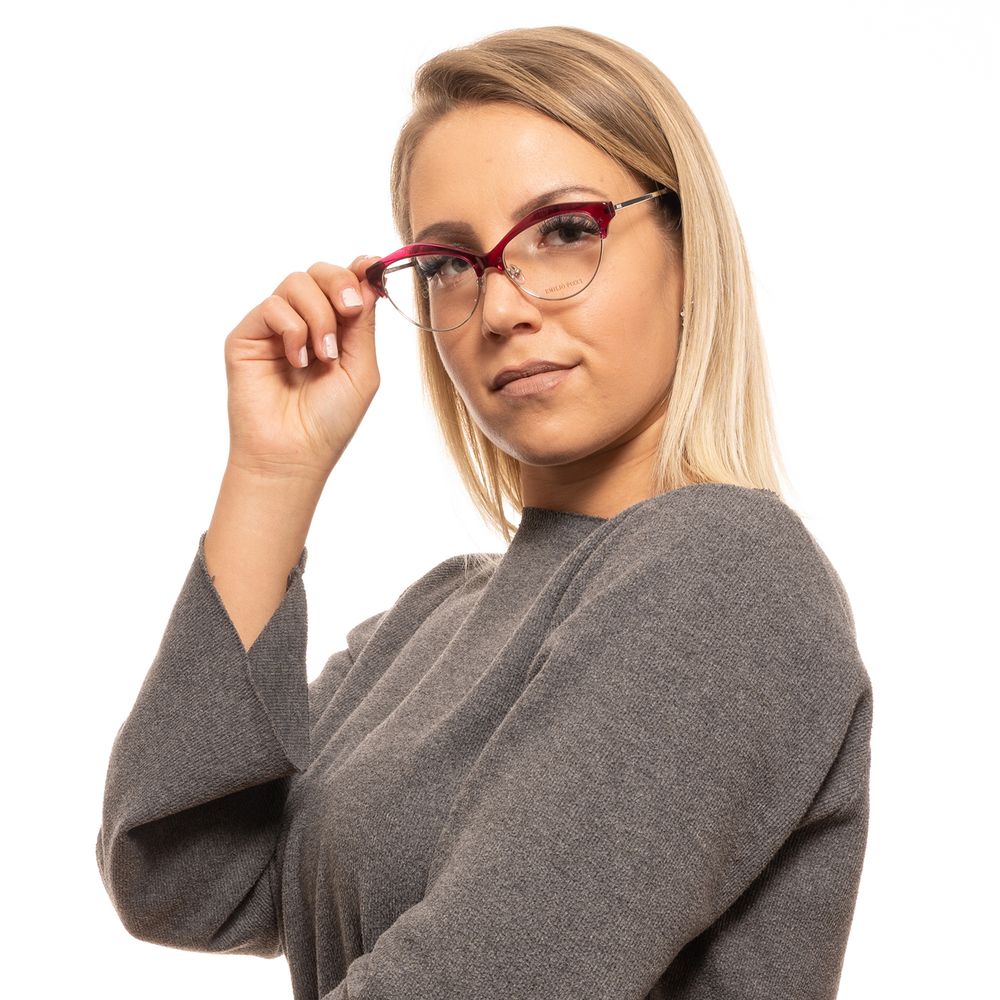 Emilio Pucci Burgundy Women Optical Frames