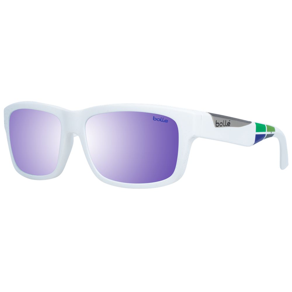 Bolle White Unisex Sunglasses