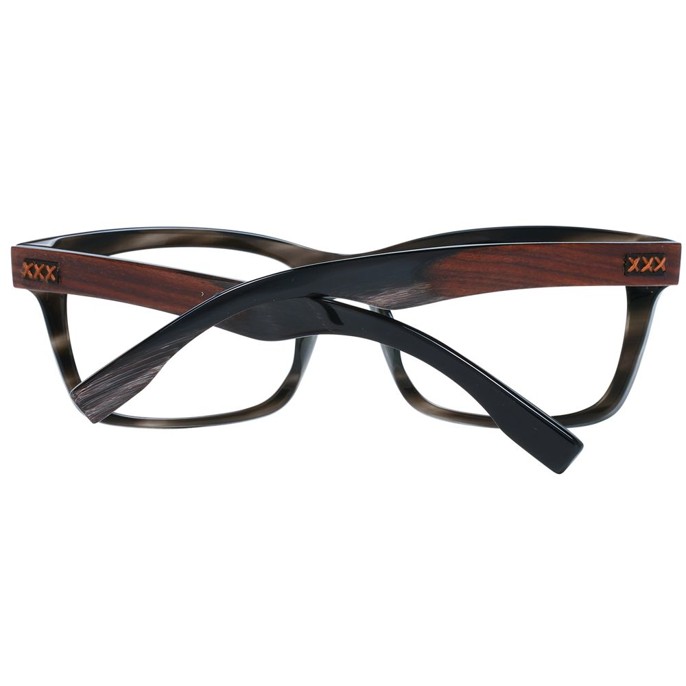 Zegna Couture Gray Men Optical Frames