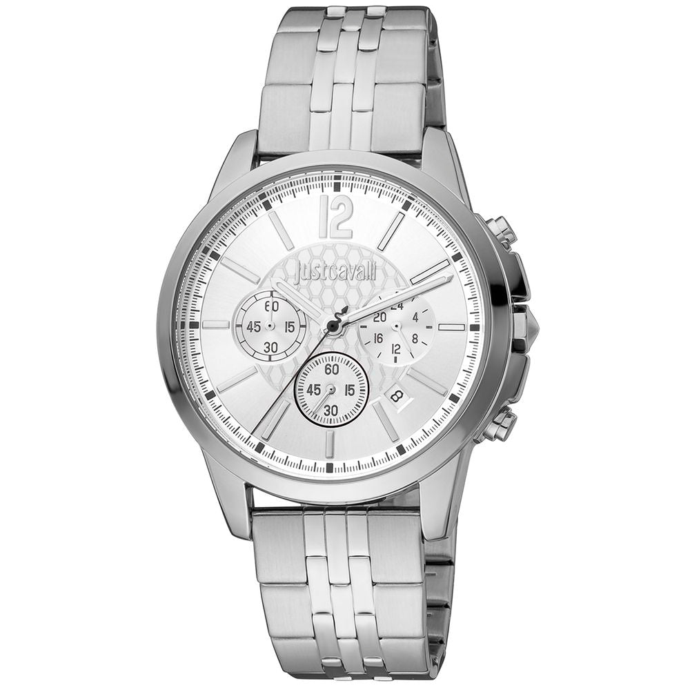 Just Cavalli Silver Men Watch