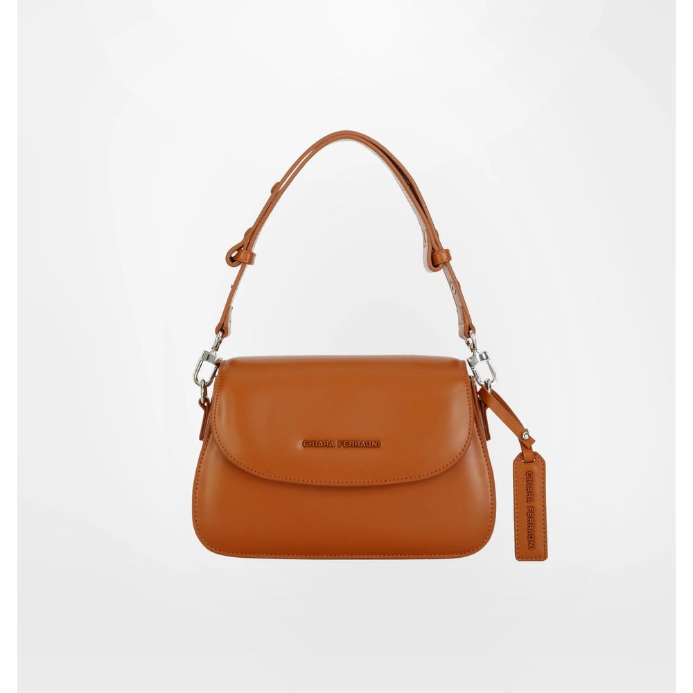 Chiara Ferragni Brown Polyester Women Handbag