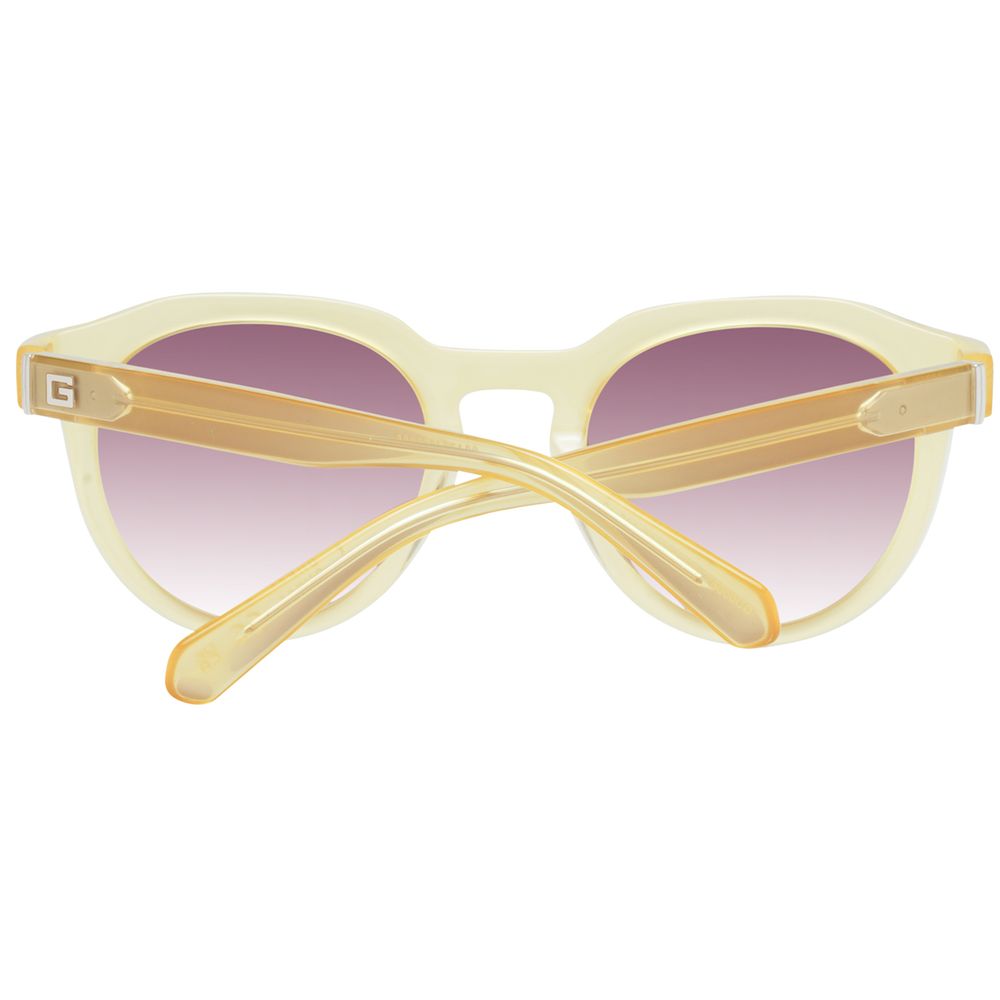 Guess Yellow Men Sunglasses