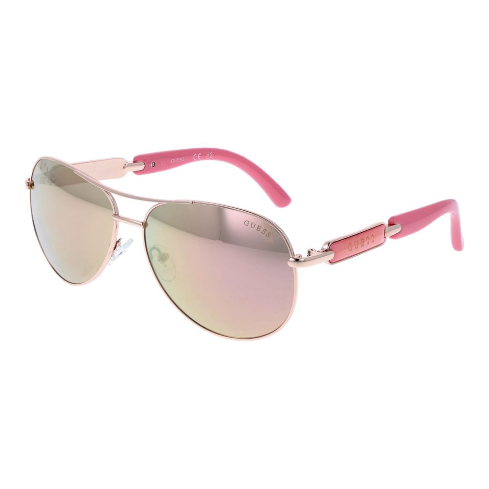 Guess Rose Gold Women Sunglasses