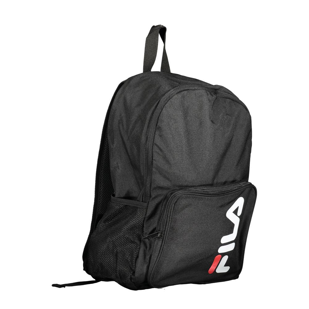 Fila Black Polyester Backpack