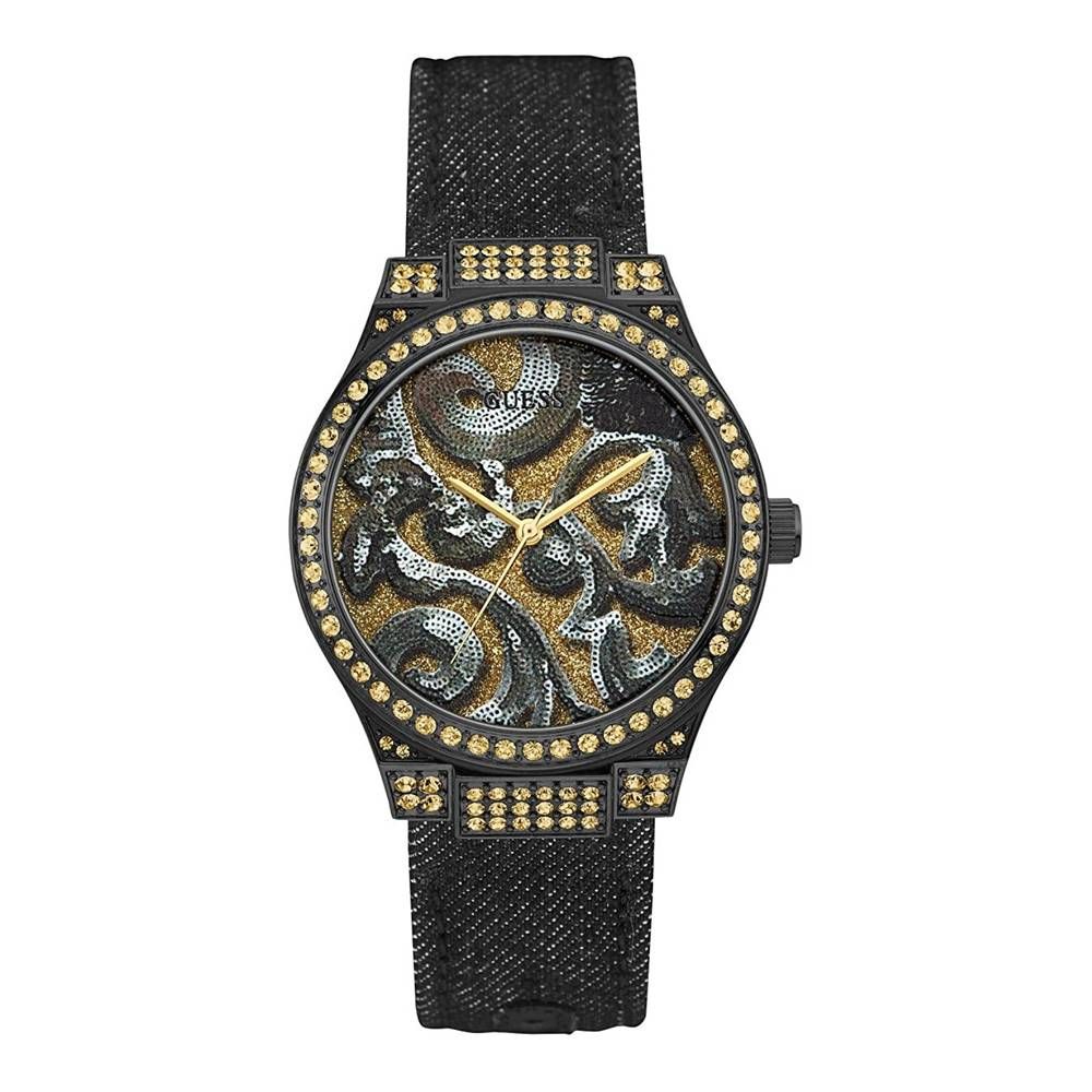 Guess Black Textile Watch