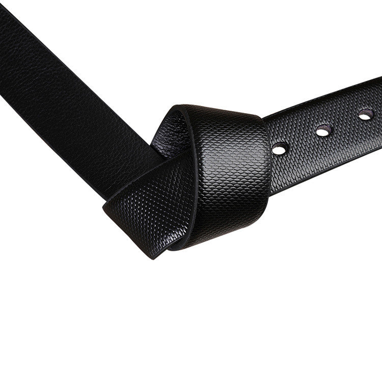 Car Suture Pu Belt | Unisex, Durable, And Elegant | Alloy Pin Buckle | Vintage