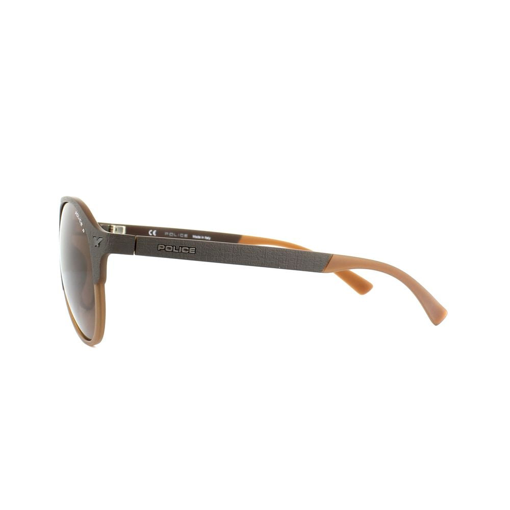 Police Brown Injected Sunglasses