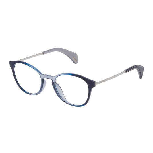 Police Blue Plastic Frames