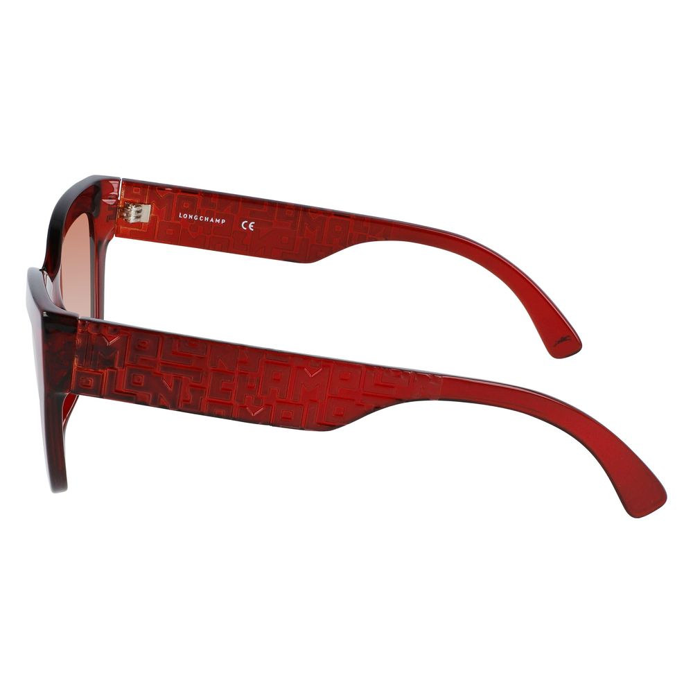 Longchamp Red Injected Sunglasses