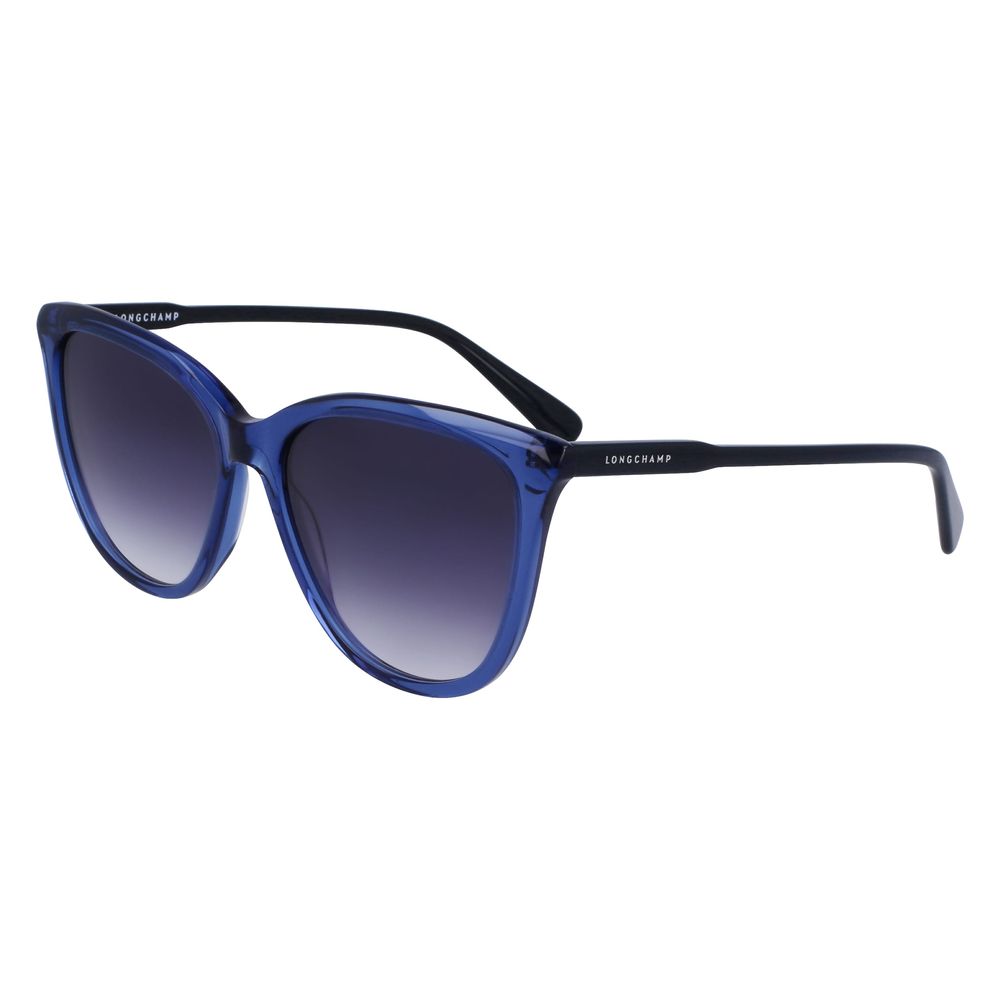 Longchamp Blue Acetate Sunglasses