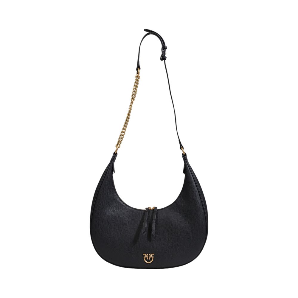 PINKO Black Leather Handbag