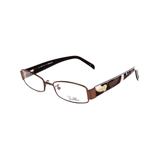 Emilio Pucci Brown Metal Frames