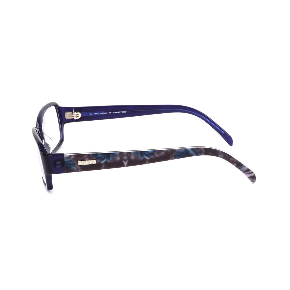 Emilio Pucci Blue Plastic Frames