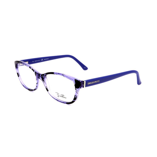 Emilio Pucci Blue Plastic Frames