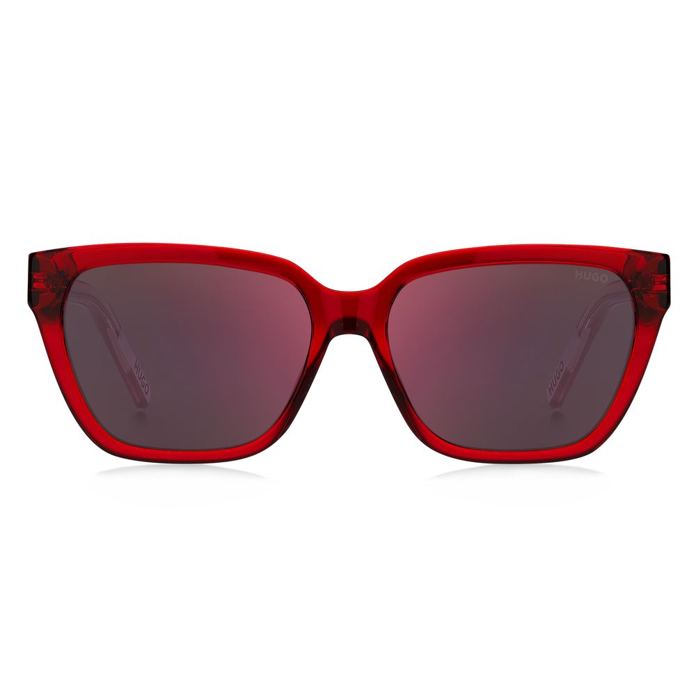 Hugo Boss Red Acetate Sunglasses