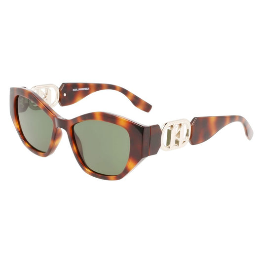 Karl Lagerfeld Brown Injected Sunglasses