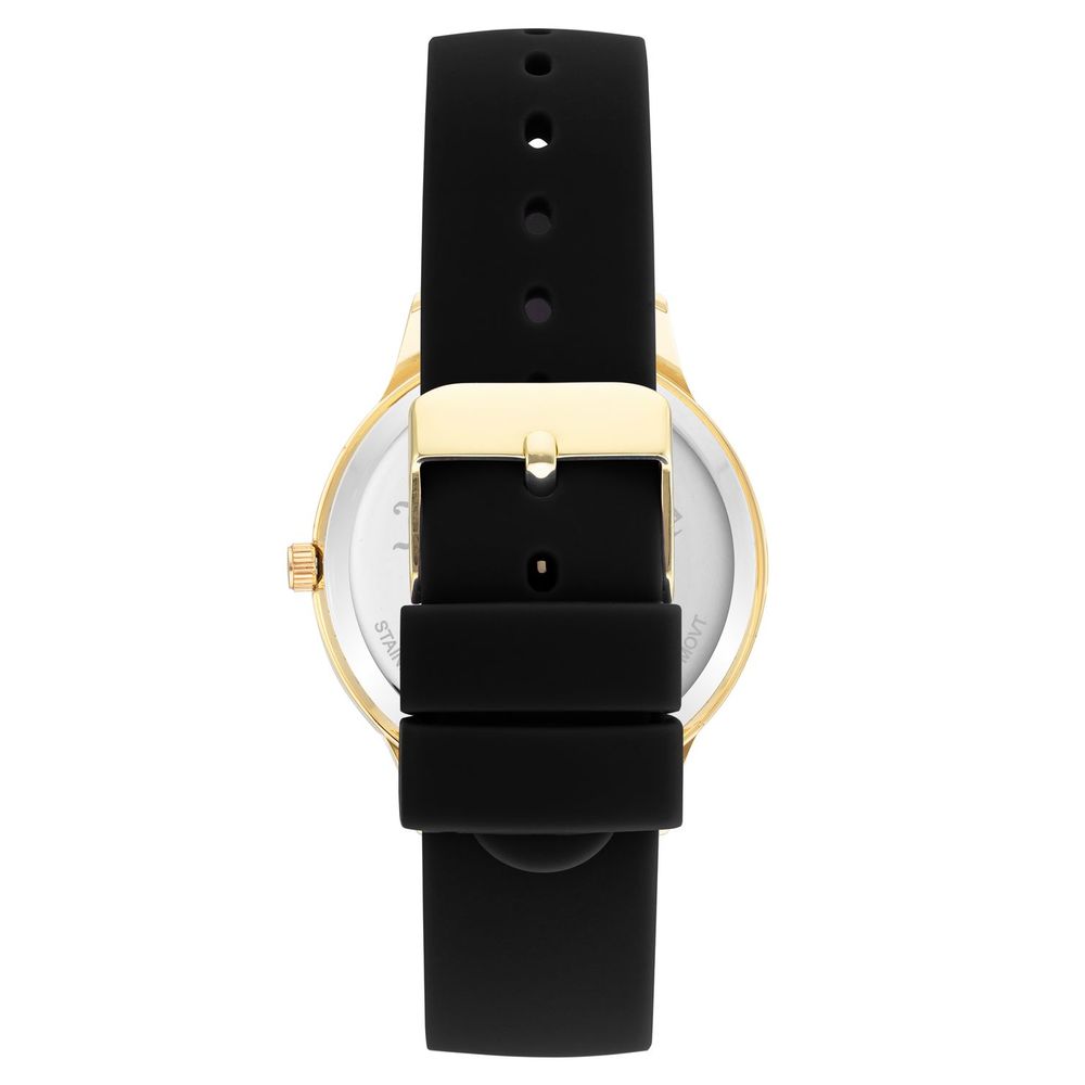 Juicy Couture Black Silicone Watch