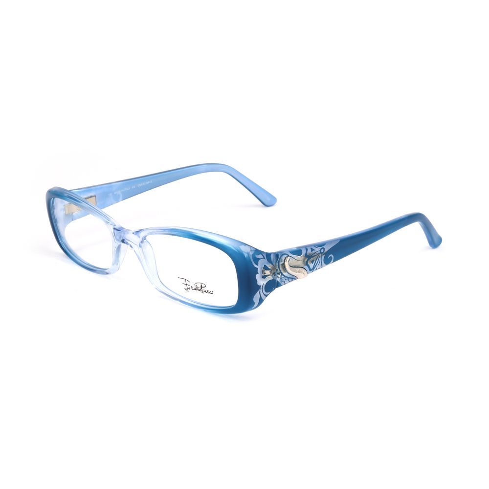 Emilio Pucci Blue Plastic Frames