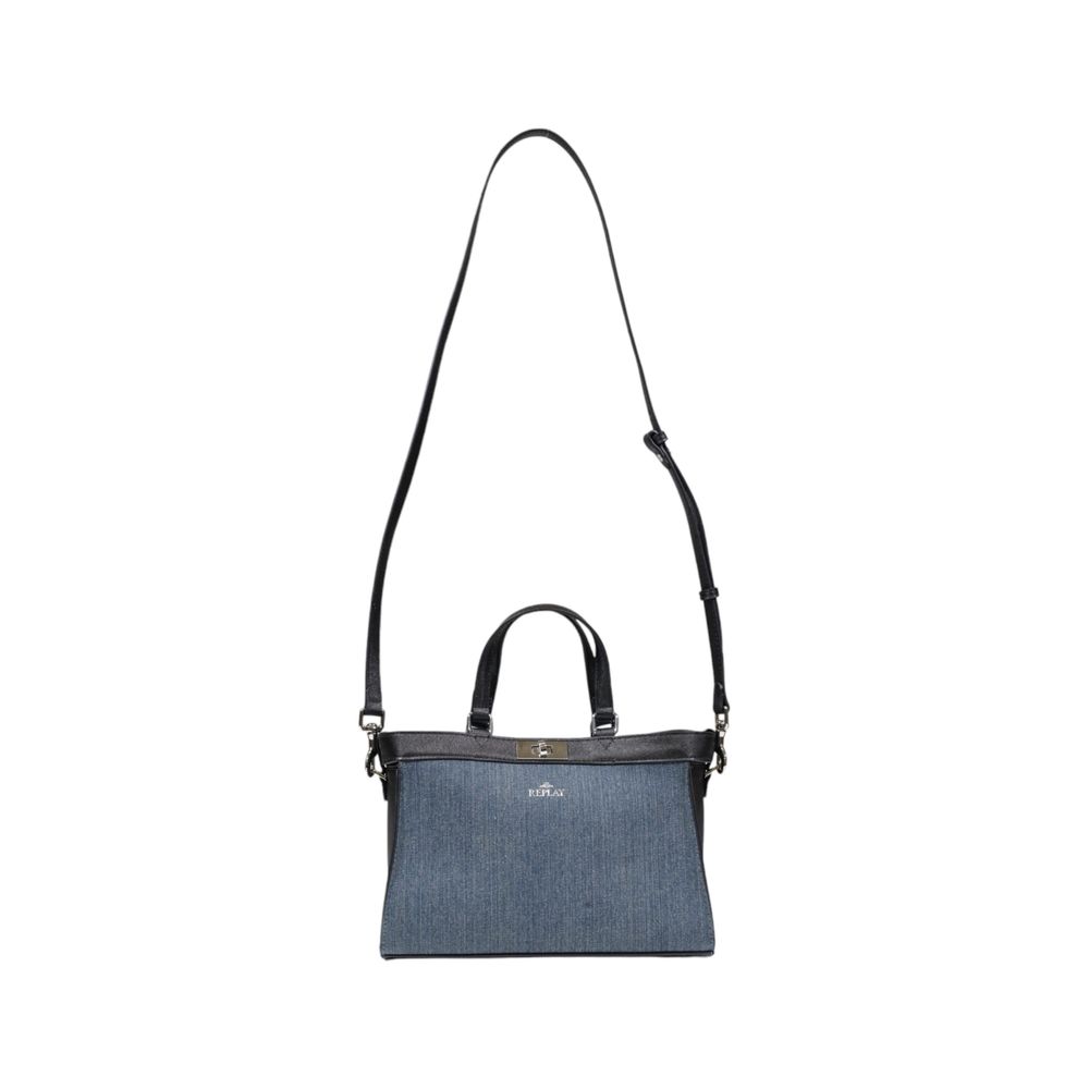 Replay Blue Cotton Handbag