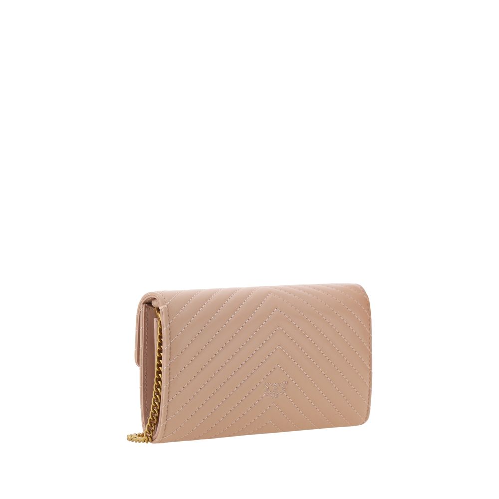 PINKO Love One Shoulder Wallet