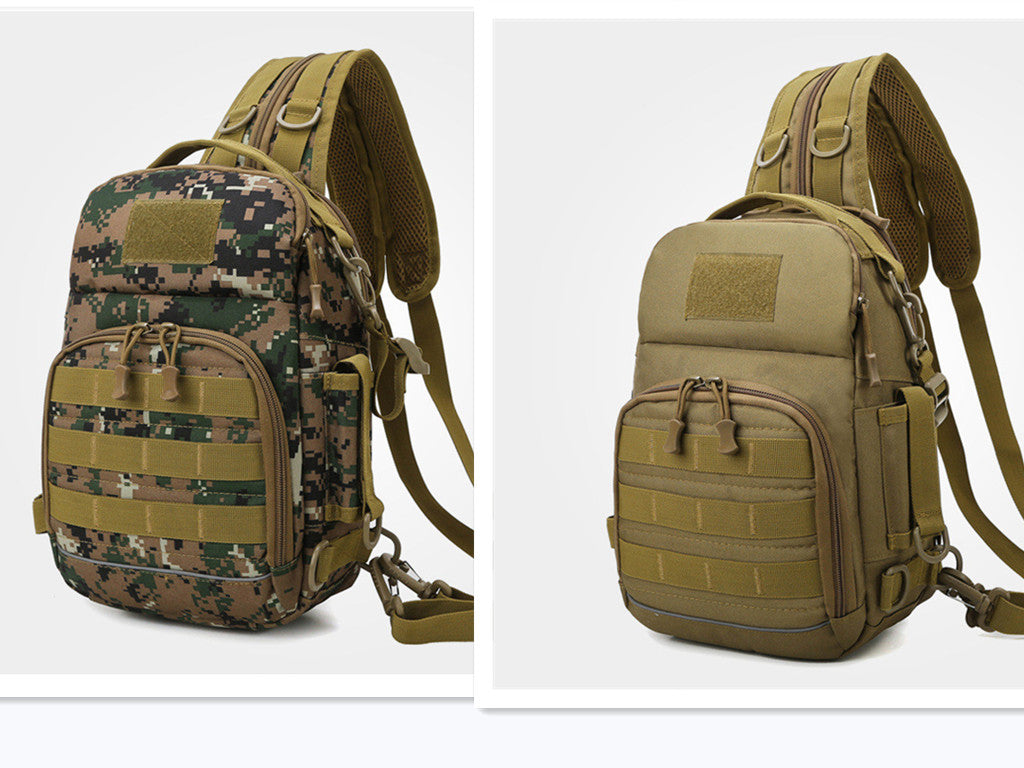 Versatile Ruia Chest Pack Tactical Camouflage Shoulders