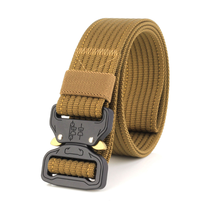 Hot Cobra Buckle Tactical Belt Male Army Fan Rappelling Nylon Inner Belt Training Belt Special Forces 3.8Cm